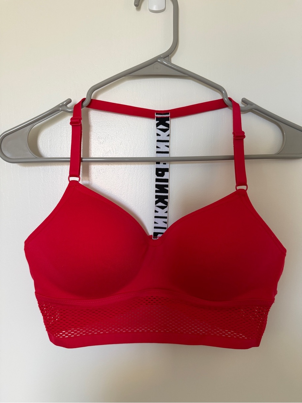 Women’s PINK Red Bra